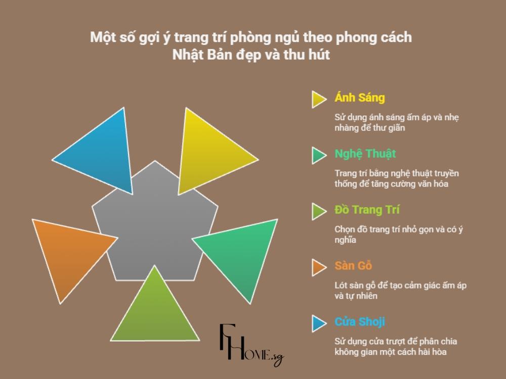 5 gợi ý trang trí phòng ngủ kiểu Nhật giúp tạo không gian nghỉ ngơi yên bình, tinh tế và hài hòa