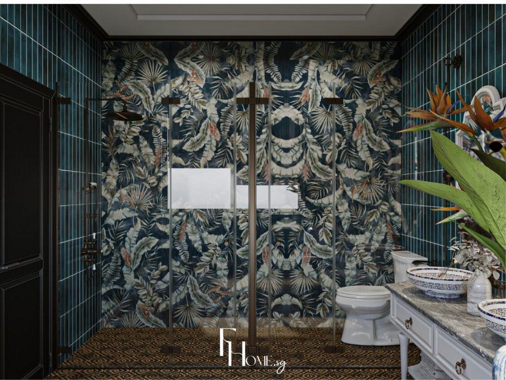 Phòng tắm Indochine