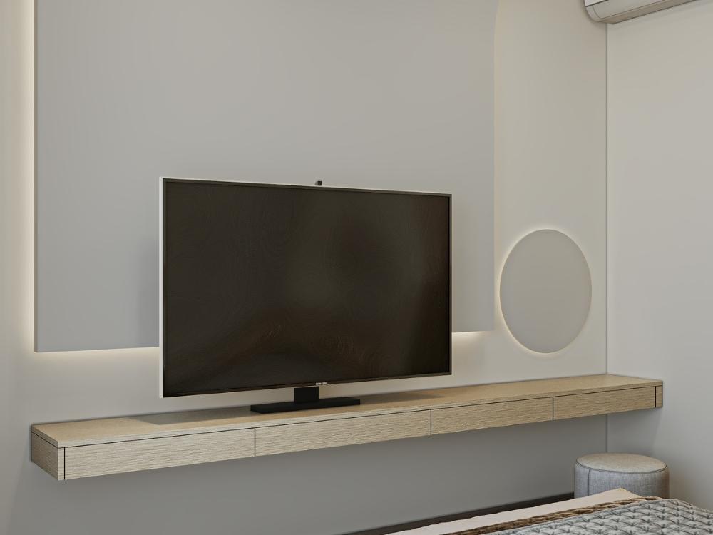 Bố trí hệ thống đèn LED với ánh sáng dịu nhẹ, hạn chế ánh sáng gắt, tạo không gian nghỉ ngơi dễ chịu