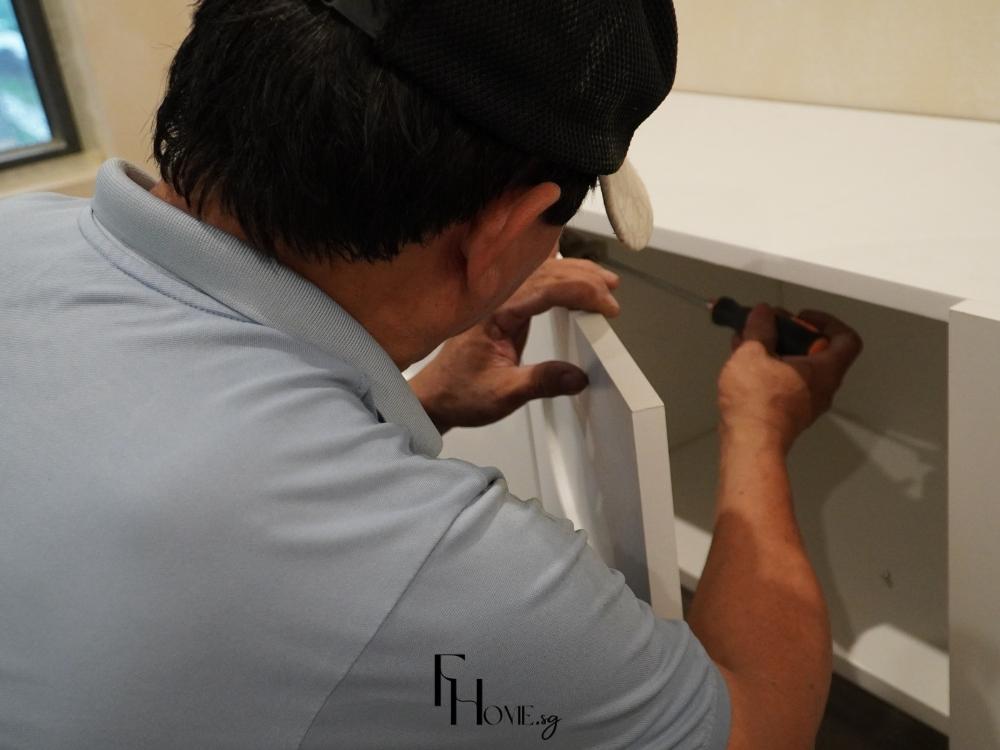 Đội ngũ FHome.sg tiến hành Nghiệm thu bàn giao