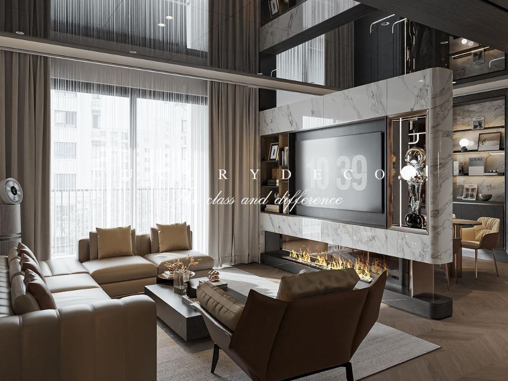 Công ty Luxury Decor nổi bật với khả năng thiết kế đa dạng phong cách, từ tân cổ điển, hiện đại đến Scandinavian