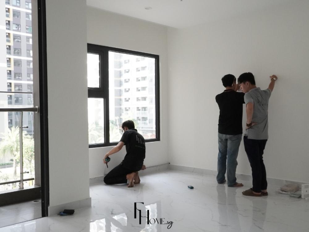 Đội ngũ thợ lắp đặt nội thất đồng bộ, tối ưu chi phí và hạn chế phát sinh