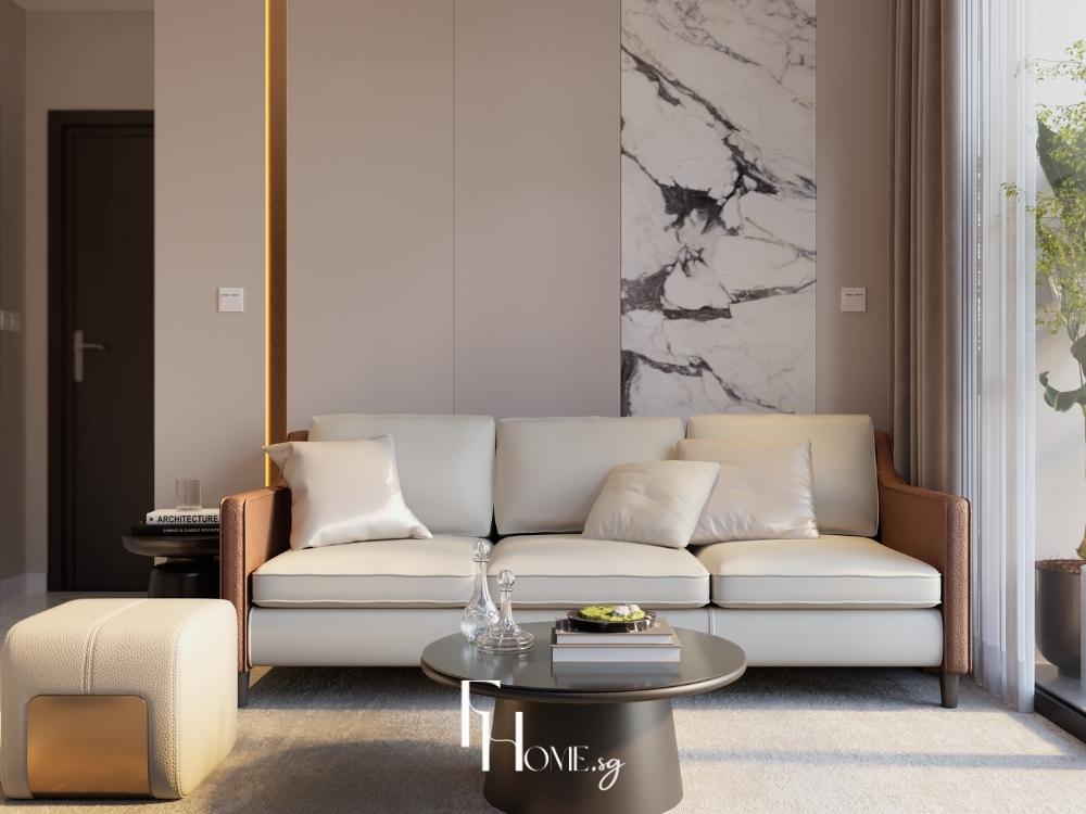 Dự án FHome.sg - Vinhome Grand Park góc tổng quan phòng khách