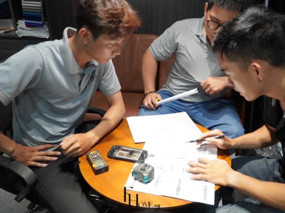 FHome.sg đơn vị thiết kế nội thất phòng khách chung cư uy tín