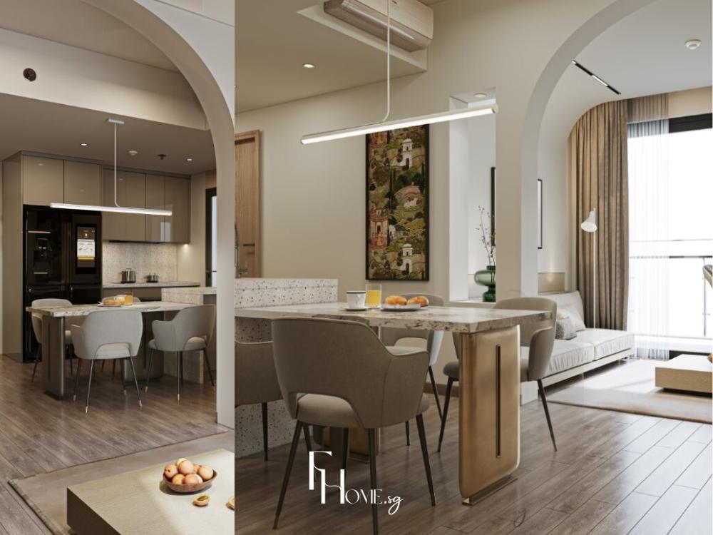 Gian bếp - Minimalism – Masterise Centre Point