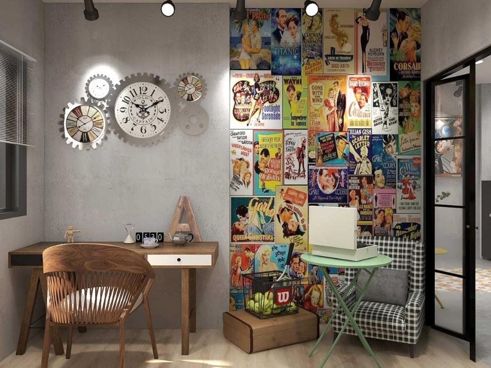 Góc sinh hoạt Grandmillennial kết hợp hoài niệm truyền thống và sự tinh tế hiện đại