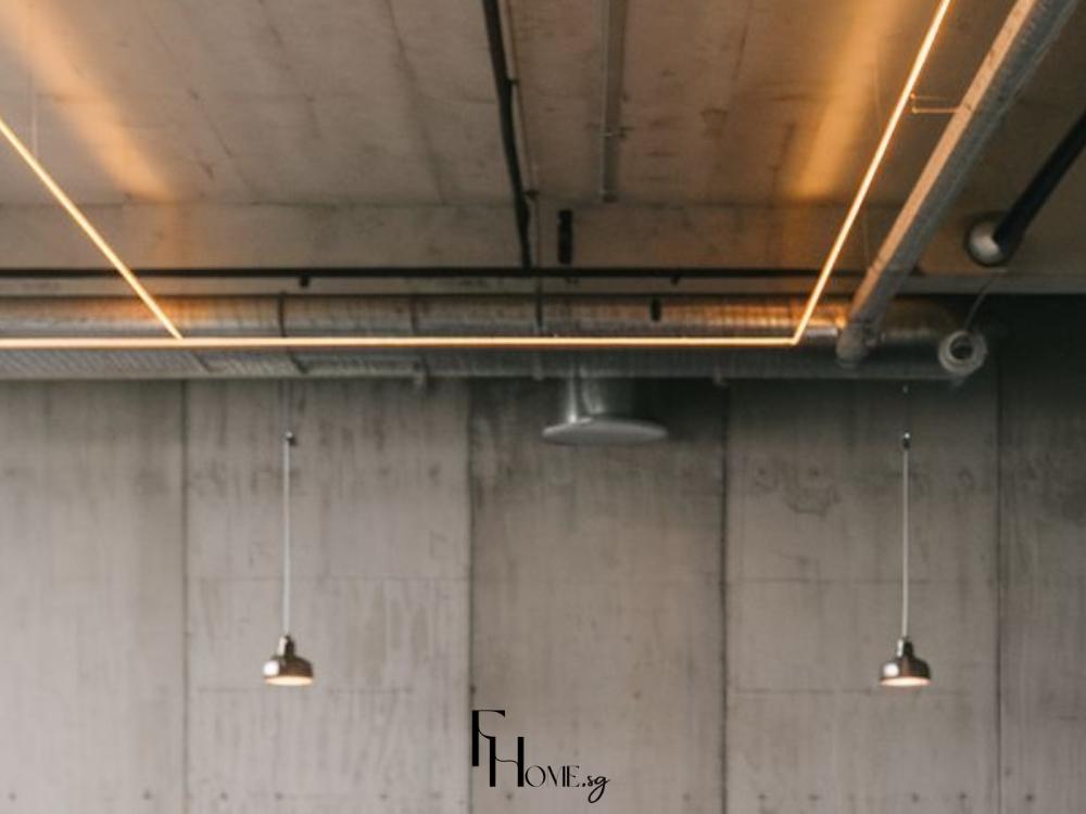 Kết cấu nội thất thường có bề mặt thô ráp, xù xì