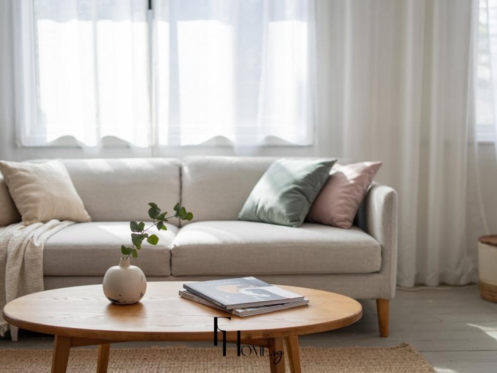 Không gian phòng khách Scandinavian ấm cúng, tiện nghi và gần gũi, nơi mọi chi tiết đều hướng tới sự cân bằng và thoải mái