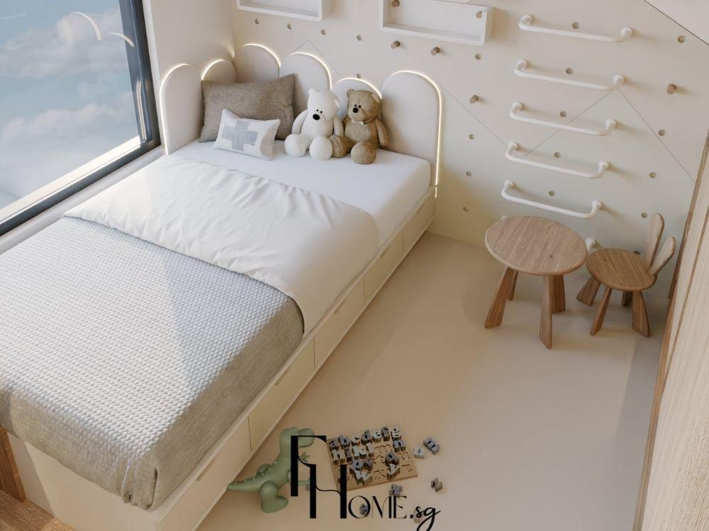 Không gian phòng ngủ hiện đại, tinh giản mang cảm giác thư thái và cân bằng