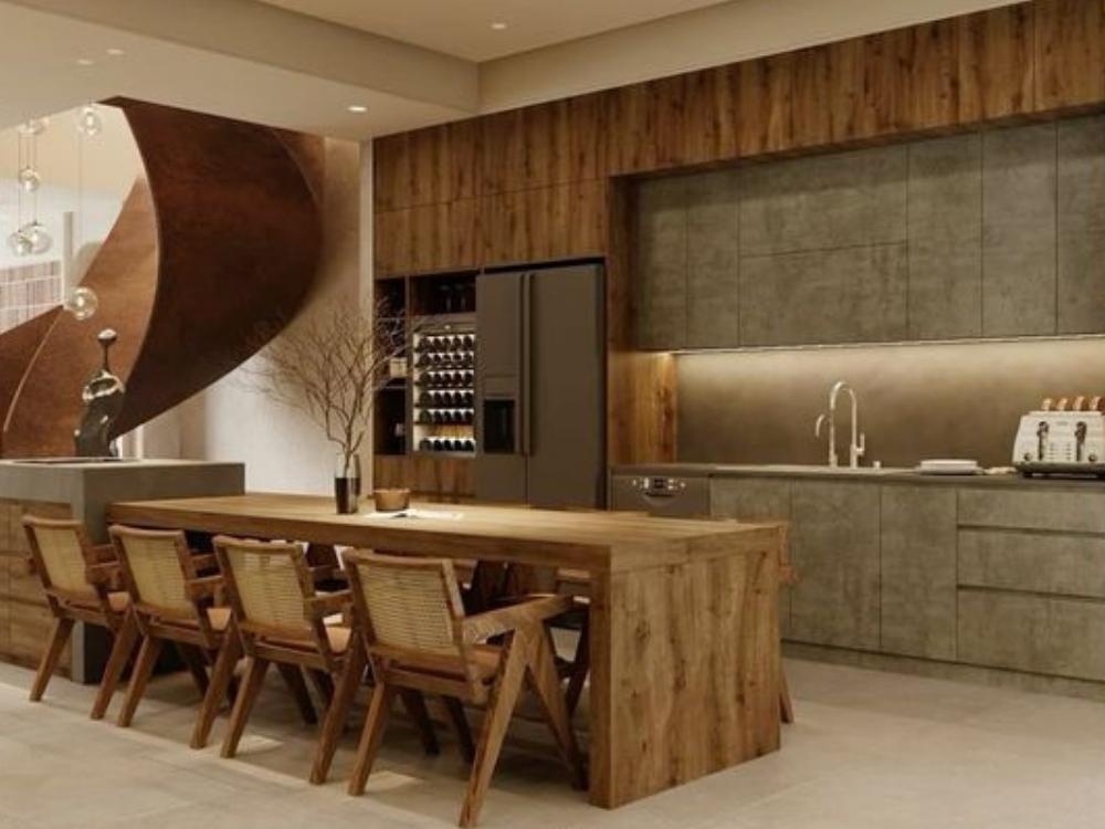 Lựa chọn bàn ghế ăn gỗ đẹp cho căn bếp chung cư