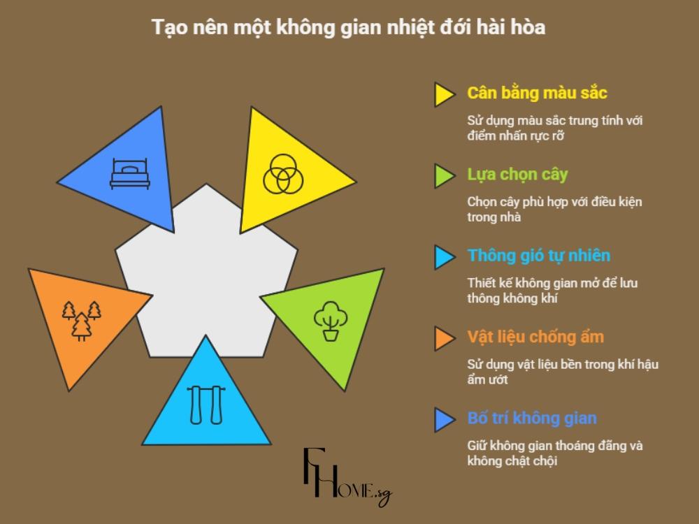 6 Ưu điểm của phong cách Tropical trong thiết kế nội thất