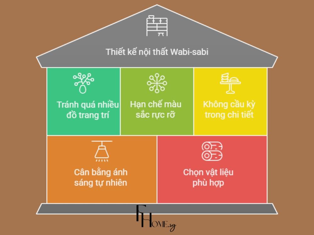5 Lưu ý khi thiết kế nội thất theo phong cách Wabi-sabi