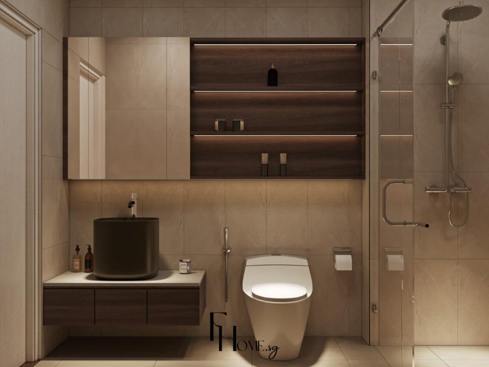 nhà vệ sinh - zen - Vinhomes Grand Park