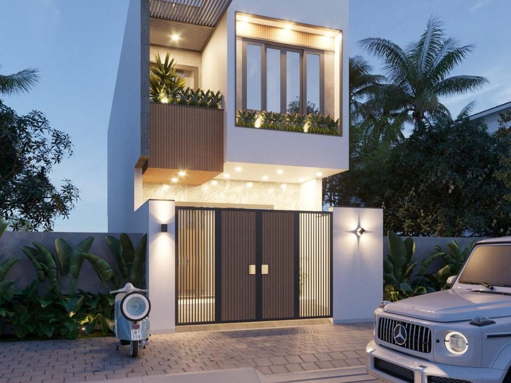 Nội Thất Nhà Phố 2 Tầng Mặt Tiền 6m