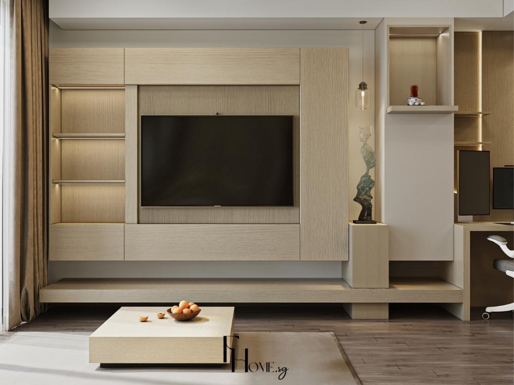 Nội thất loại bỏ chi tiết rườm rà, mang lại cảm giác rộng rãi và gọn gàng