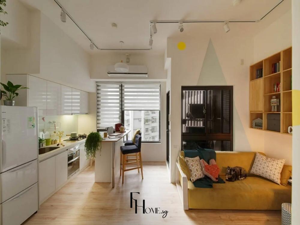 Phong cách phòng khách 25m² phù hợp cho gia chủ yêu thích sự đơn giản nhưng vẫn có không gian trang trí cá nhân