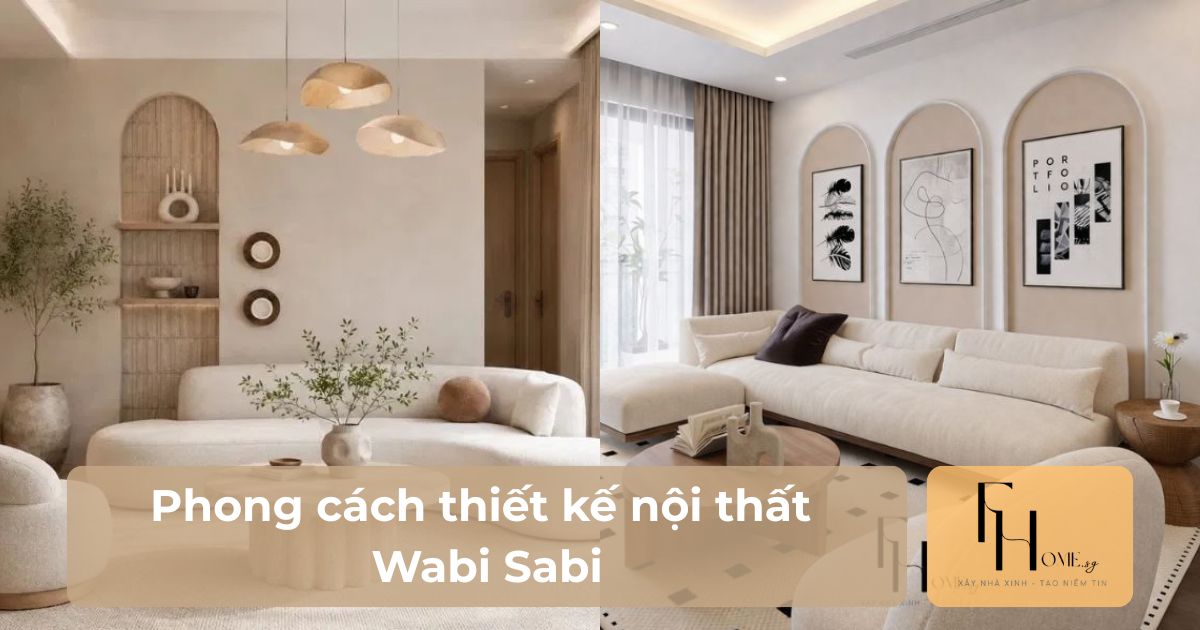 Phong cách thiết kế nội thất Wabi Sabi