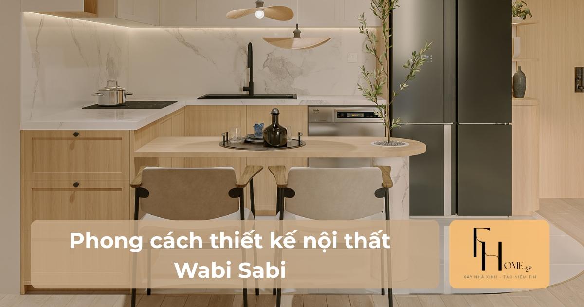 nội thất phong cách wabi sabi