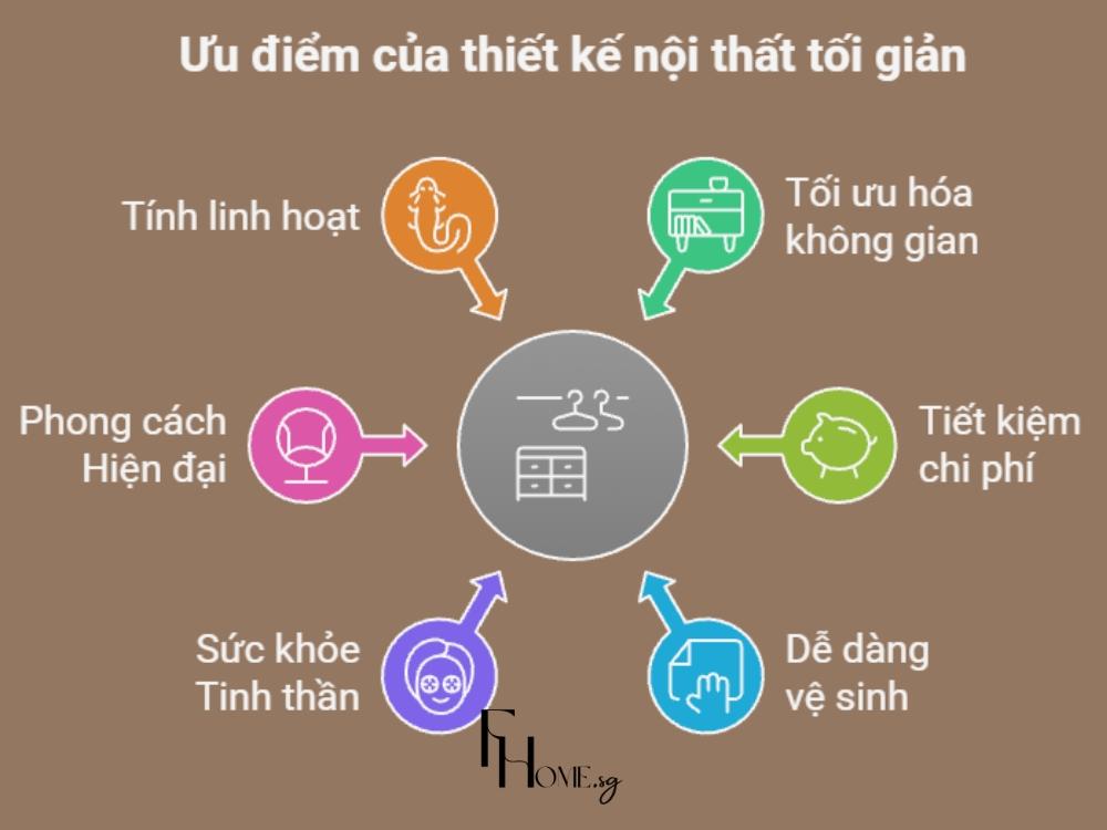 Phong cách tối giản mang lại 6 ưu điểm cho không gian nội thất hiện đại
