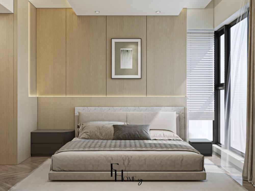 Phòng ngủ 1 - Minimalism – Masterise Centre Point
