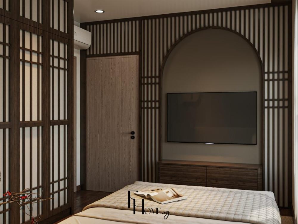 phòng ngủ 2 - zen - Vinhomes Grand Park