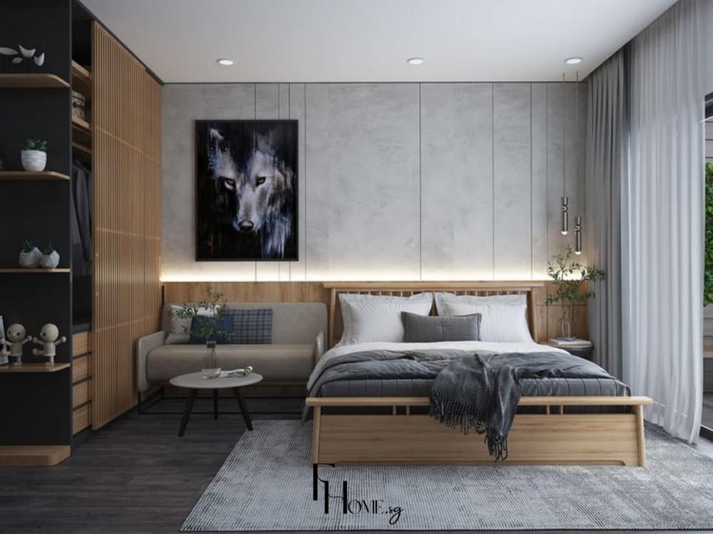 Phòng ngủ cho thuê góc dọc