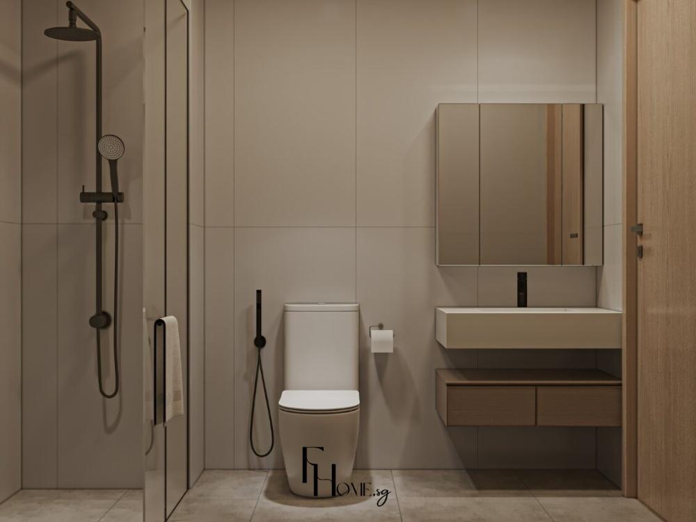 Phòng vệ sinh - Minimalism – Masterise Centre Point