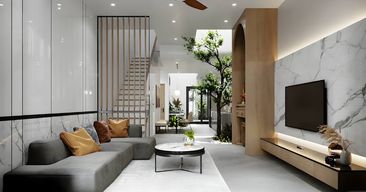 Thi công nội thất nhà phố