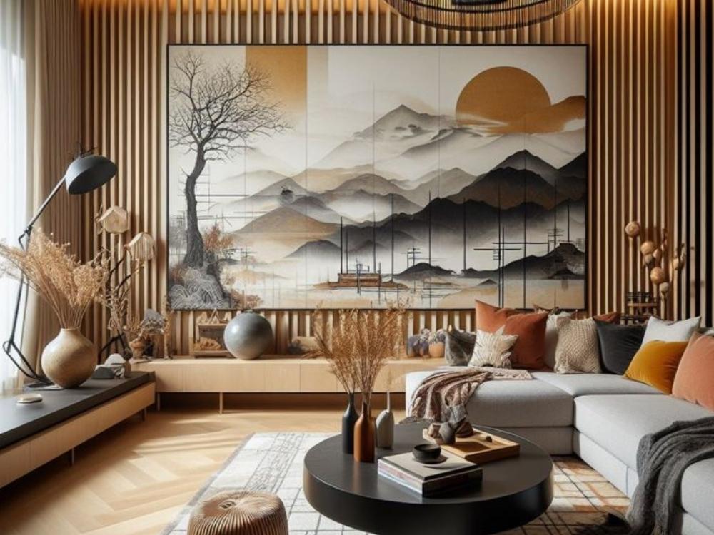 Thiết kế nội thất nhà phố 4 tầng phong cách Japandi