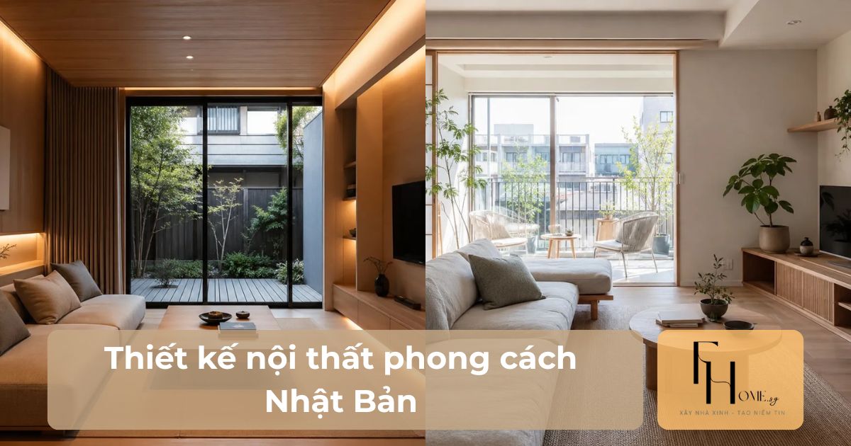 Thiết kế nội thất phong cách Nhật Bản