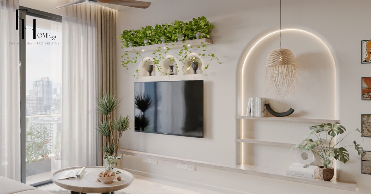 Thiết kế nội thất phòng khách