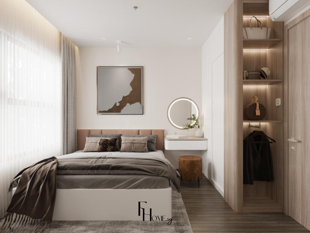 Thiết kế nội thất phòng ngủ - Phong cách tối giản