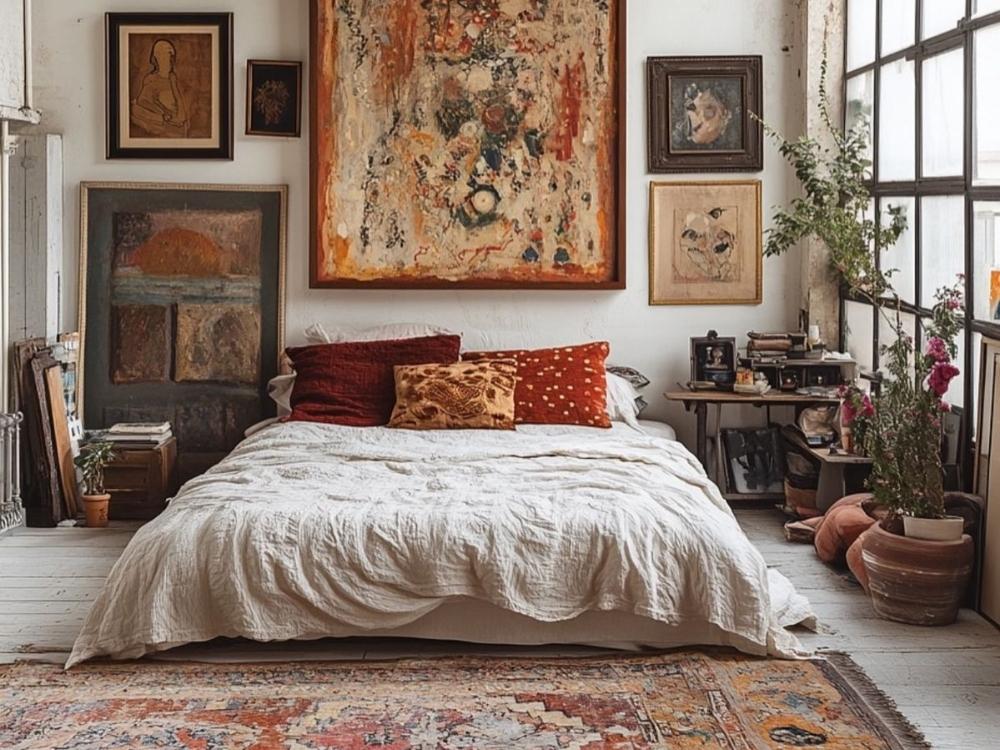 Thiết kế phòng phong cách Bazaar lấy cảm hứng từ Trung Đông, Bắc Phi, kết hợp màu sắc nổi bật và trang trí họa tiết đậm chất văn hóa