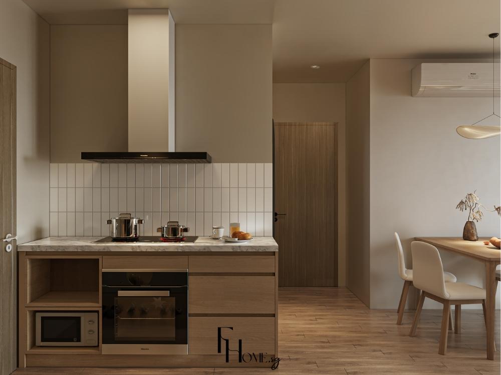 Thiết kế thi công nội thất trọn gói phòng bếp