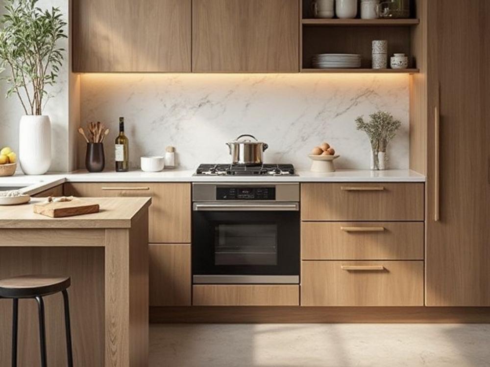 Phân bổ chi phí cho từng hạng mục như tủ bếp, thiết bị, và phụ kiện