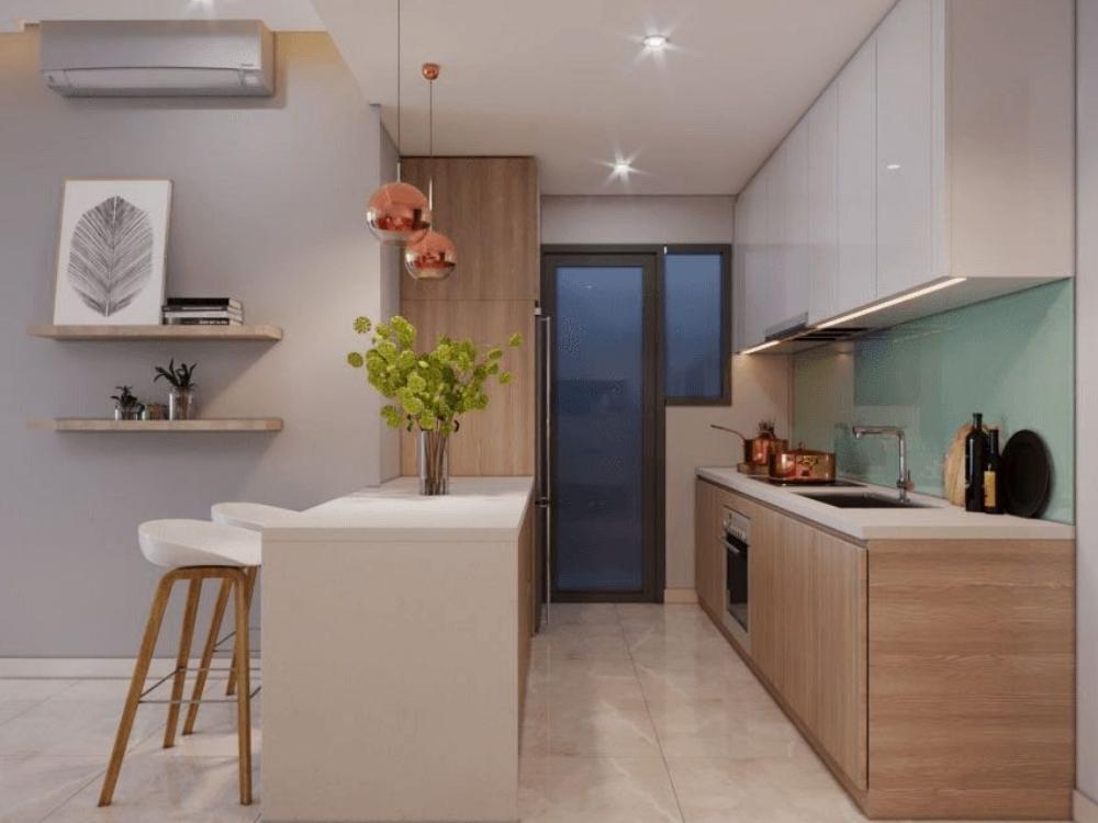 Tủ bếp chung cư Melamine – Tối ưu ngân sách mà vẫn đảm bảo thẩm mỹ và chất lượng