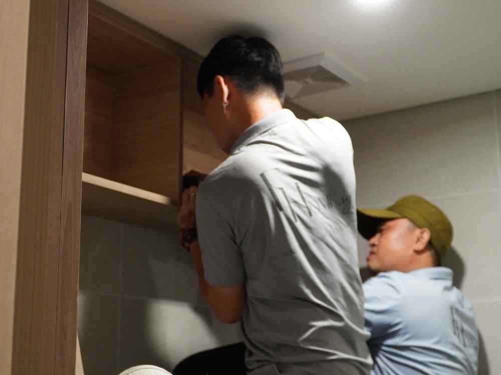 Fhome.sg-công ty thiết kế nội thất căn hộ 77m2 chất lượng hàng đầu TPHCM