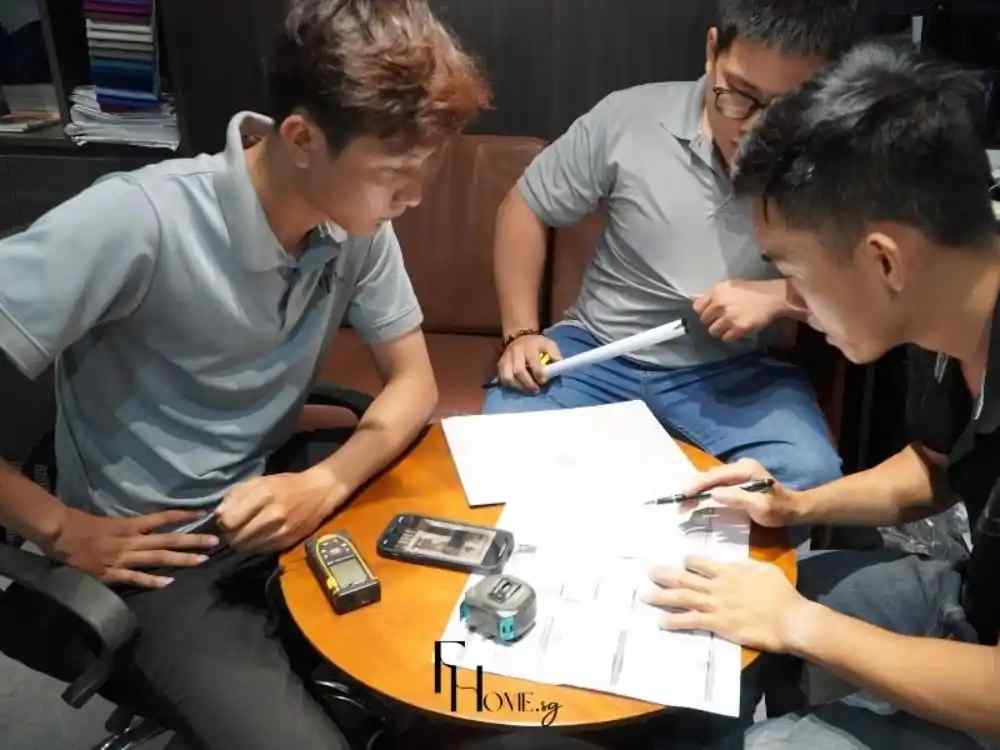 FHome.sg – Đơn vị thi công và thiết kế nội thất chung cư 105m² hàng đầu tại TP.HCM.