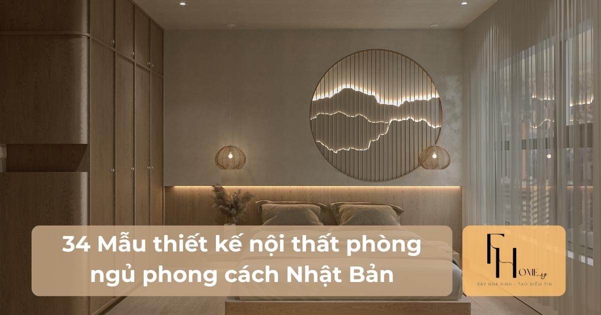 nội thất phòng ngủ phong cách nhật bản