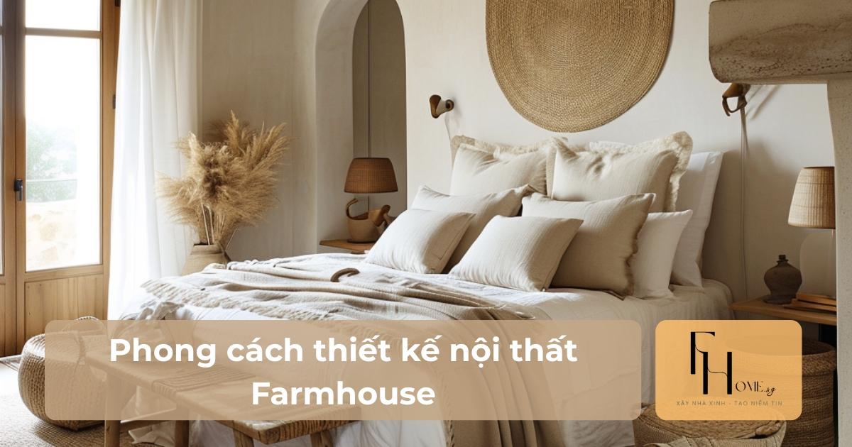 phong cách nội thất farmhouse