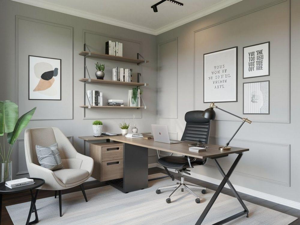 Phòng làm việc phong cách hiện đại