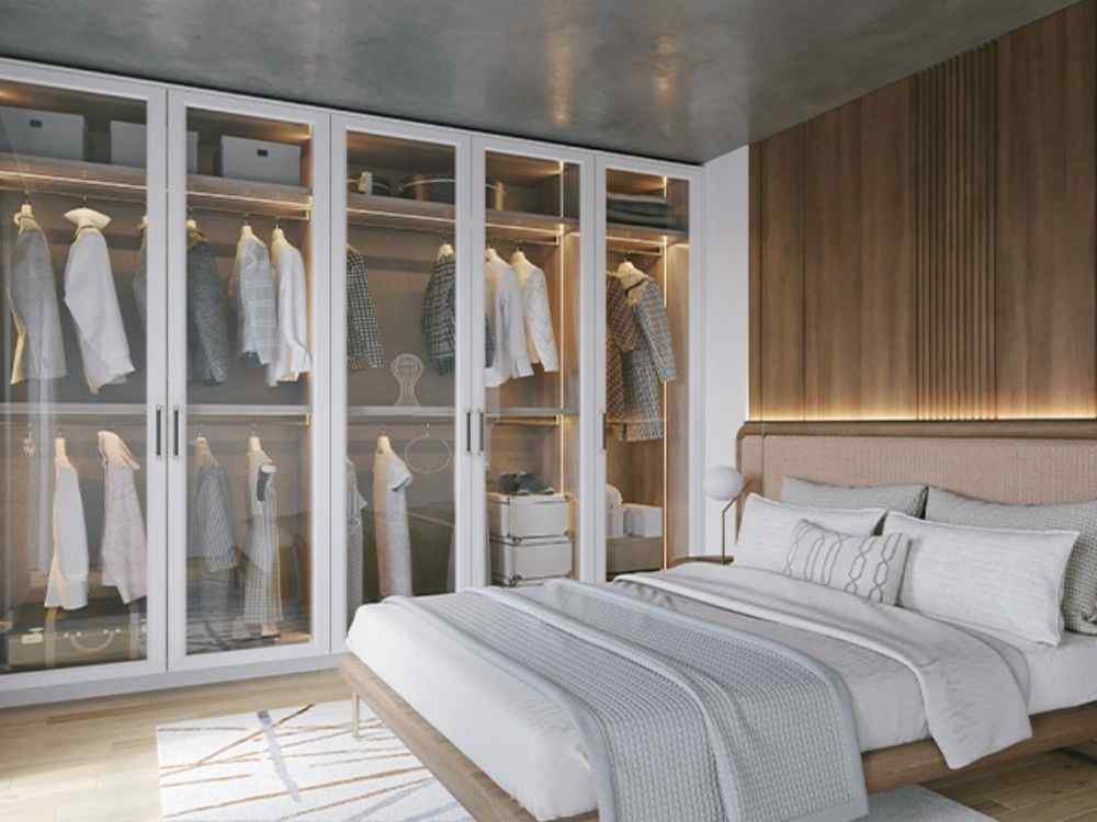 Phòng ngủ cần tủ quần áo để lưu trữ quần áo và đồ đạc