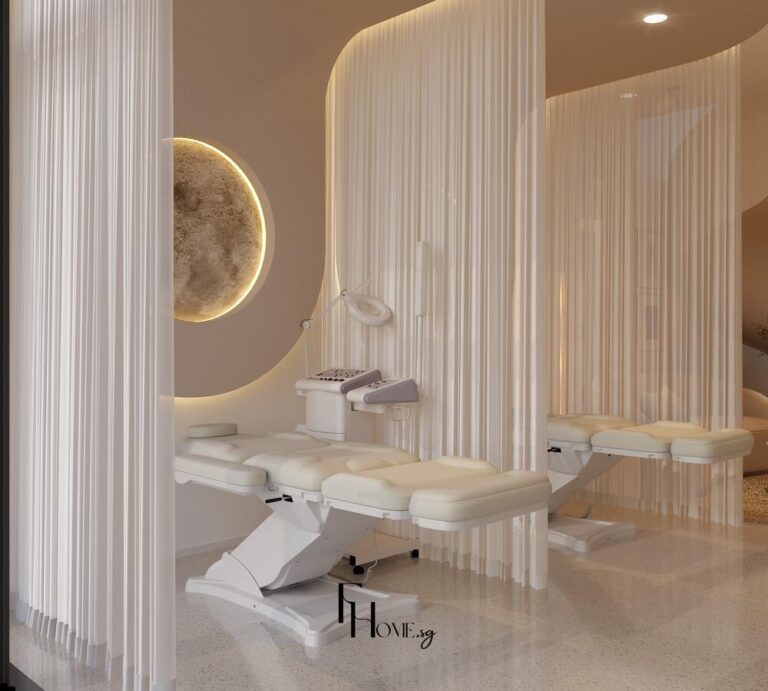 Phòng spa nhà phố mix Spa Bình Thạnh 48m2 phong cách Hiện đại mix Wabi Sabi view 2