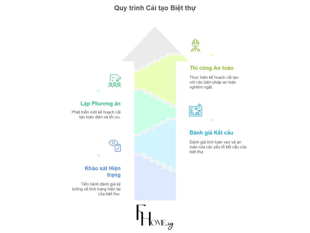 Giải pháp cải tạo tiết kiệm 40-60% chi phí so với xây mới và rút ngắn thời gian 50%, đảm bảo hiệu quả và tiện nghi