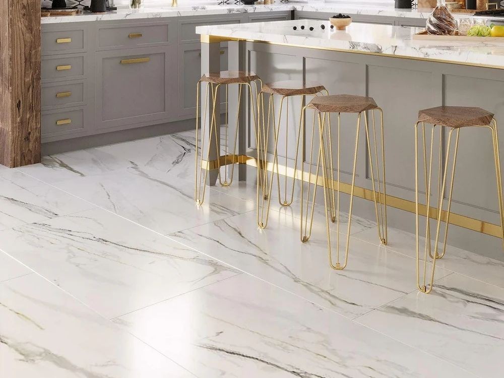 Thiết kế gạch phòng bếp giúp đảm bảo an toàn cho gia chủ