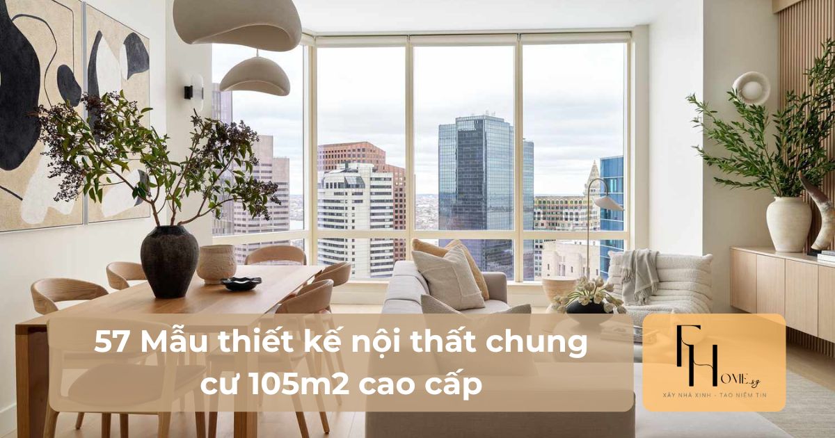 thiết kế nội thất chung cư 105m2