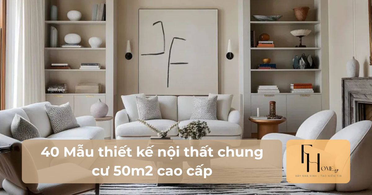 thiết kế nội thất chung cư 50m2