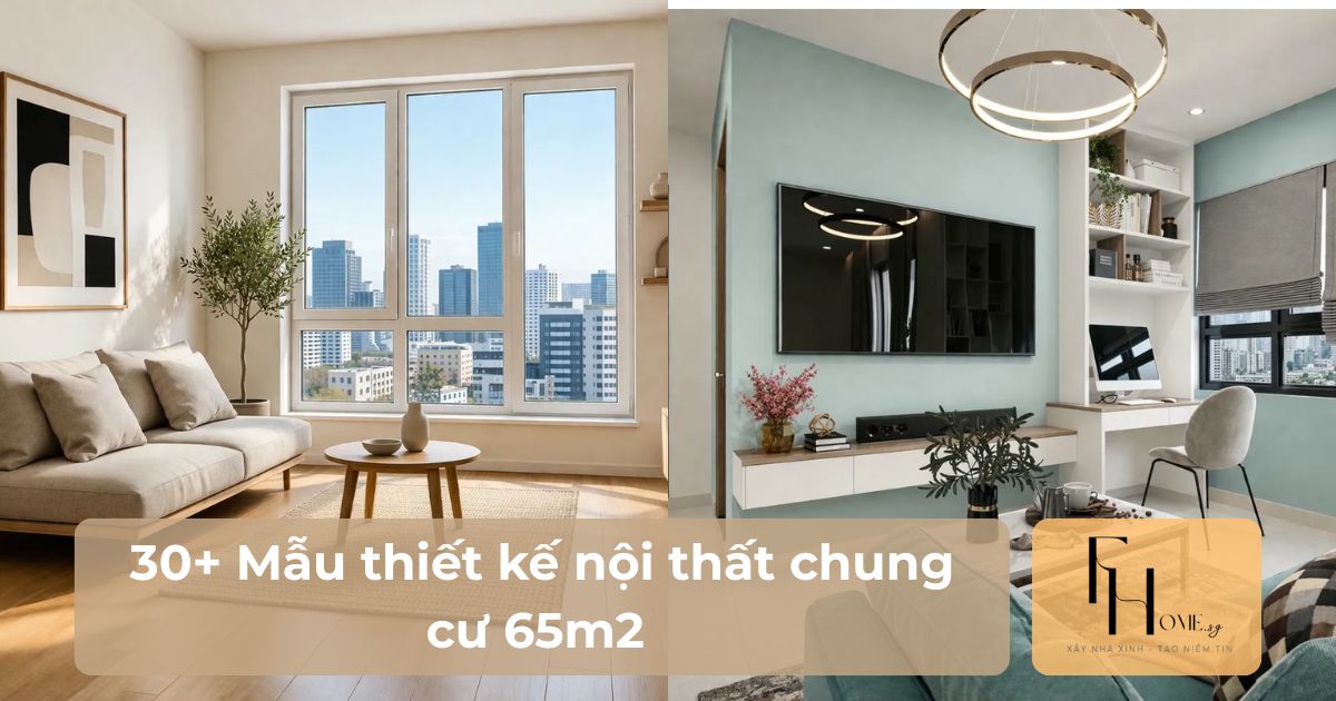 Thiết kế nội thất chung cư 65m2