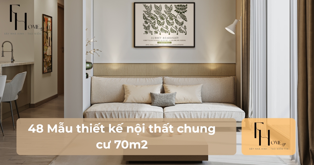 thiết kế nội thất chung cư 70m2