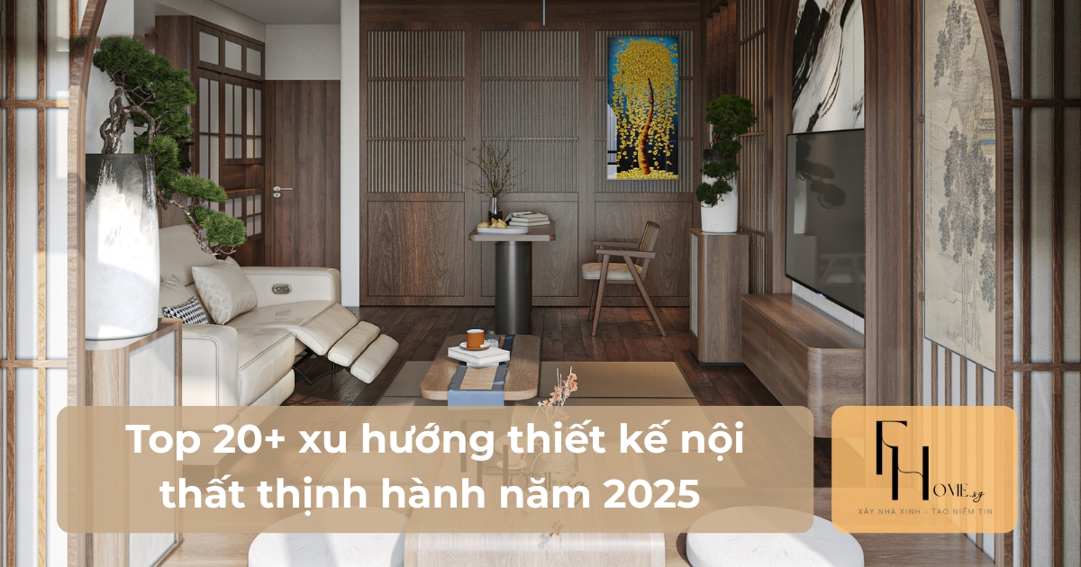 xu hướng thiết kế nội thất
